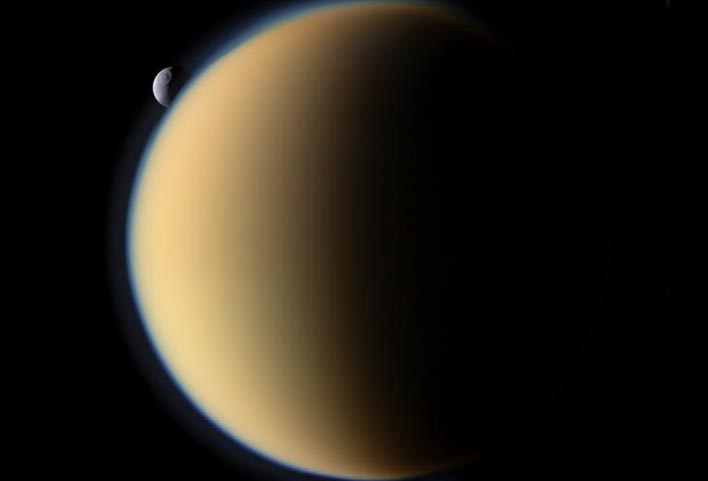 Luna Titán de Saturno