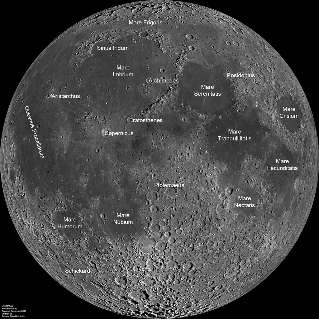 Marees de la Luna